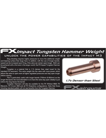 Peso Martillo Tungsteno Impact