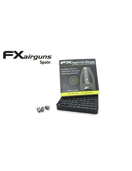 Fx Hybrid Slug.25 26gr. 100ud.