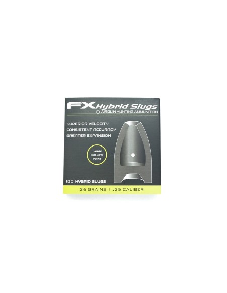 Fx Hybrid Slug.25 26gr. 100ud.