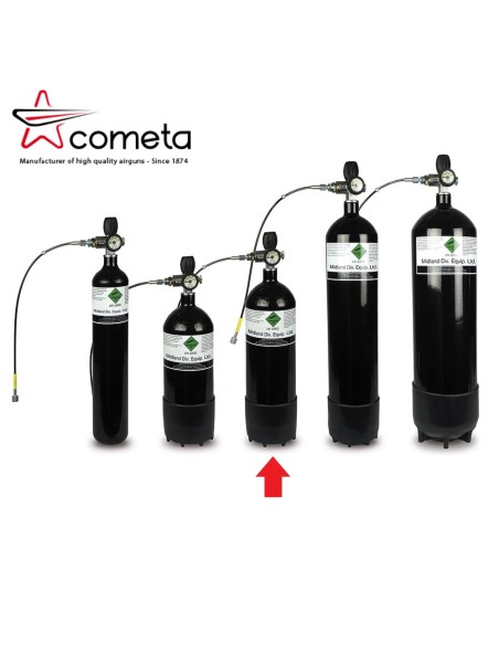 Bot. aire compr. 5Lts 300Bars