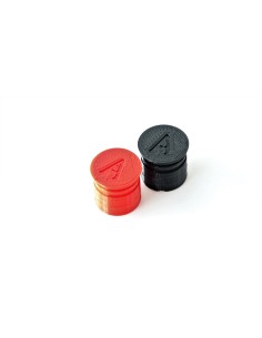 Tapa conector Foster Negra 2