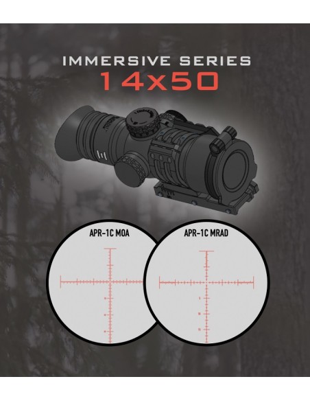 Immersive series 14x50 MRAD