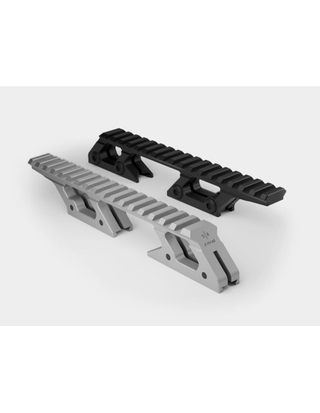 Base Picatinny visor negra
