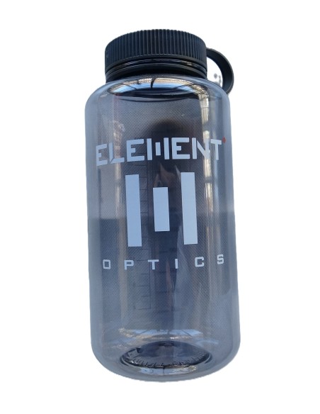 Waterbottle 1000ml Black Lid
