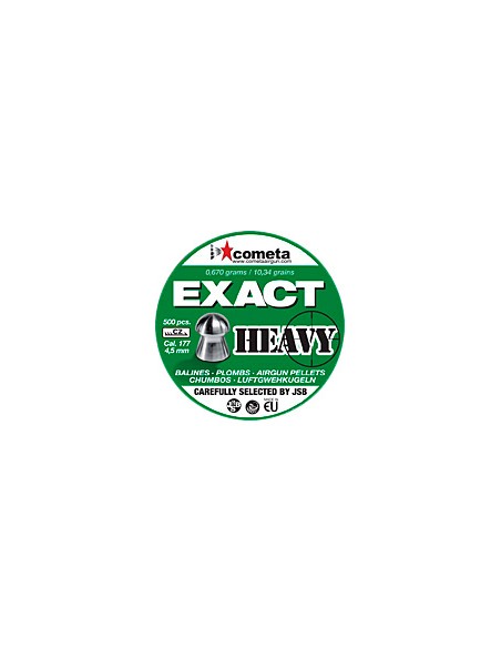 JSB EXACT HEAVY 4.52 500ud