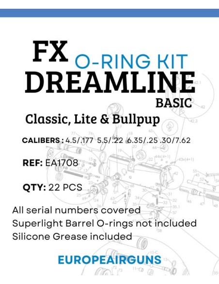 O-ring Kit Fx Dreamline Basic