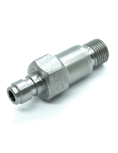 Conector Foster macho largo